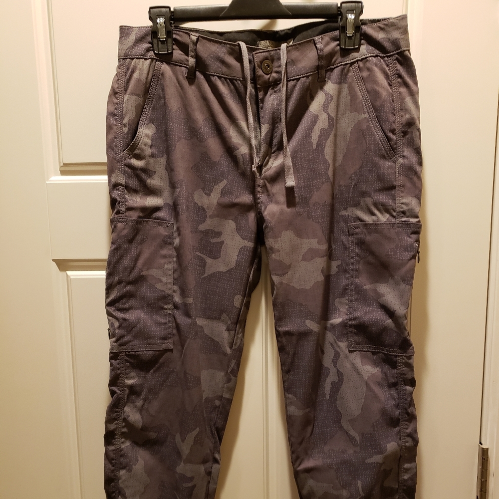 Prana gray camo joggers size 10